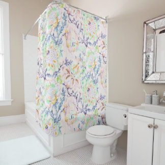 Rideaux De Douche Chintz indien rose
