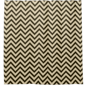 Rideaux De Douche Chocolat Spice Moods Chevrons
