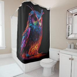Rideaux De Douche Chouette rayonnante