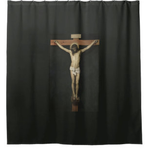 Rideaux De Douche Christ crucifié sur la Croix (foi) (Vélasquez)