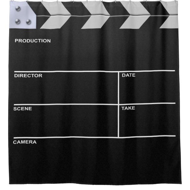 Rideaux De Douche Cinéma de claquette (Devant)