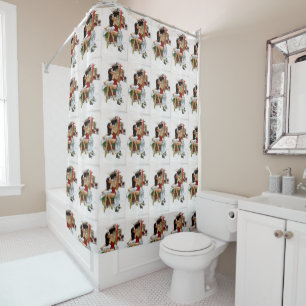 Rideaux De Douche Cirque Beauté Art Vintage Pin-Up Girl