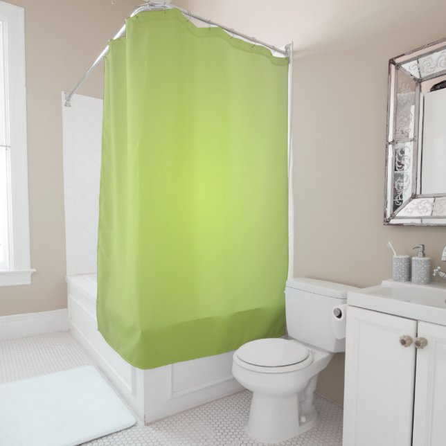 Rideaux De Douche Citron vert (En situation)