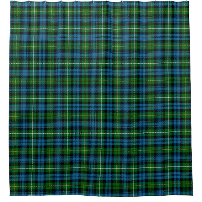 Rideaux De Douche Clan Écossais Campbell D'Argyll Tartan Plaid (Devant)