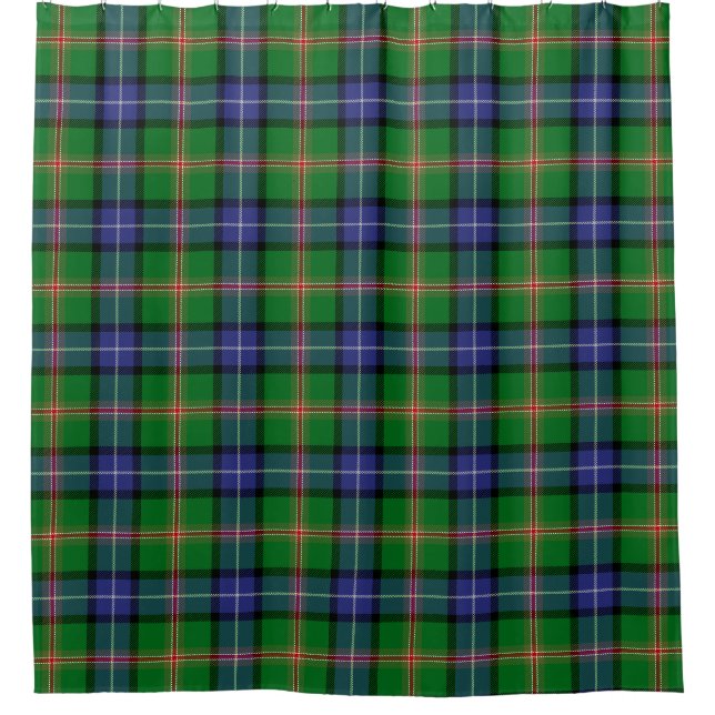 Rideaux De Douche Clan écossais Jones Tartan Plaid (Devant)