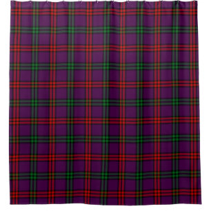 Rideaux De Douche Clan écossais Montgomery Tartan Plaid