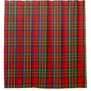 Rideaux De Douche Clan écossais Stewart Tartan Plaid