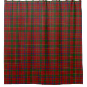 Rideaux De Douche Clan Munro Scottish Heritage Tartan