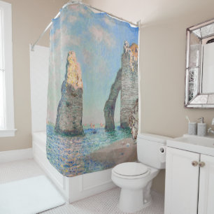 Rideaux De Douche Claude Monet - Falaises à Etretat