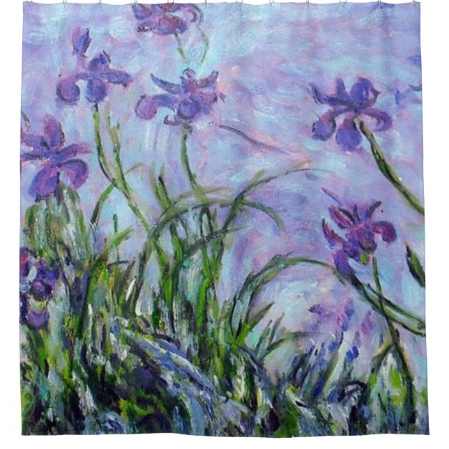Rideaux De Douche Claude Monet Iris (Devant)
