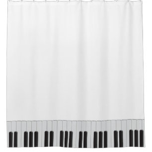 Rideaux De Douche Clavier pour piano