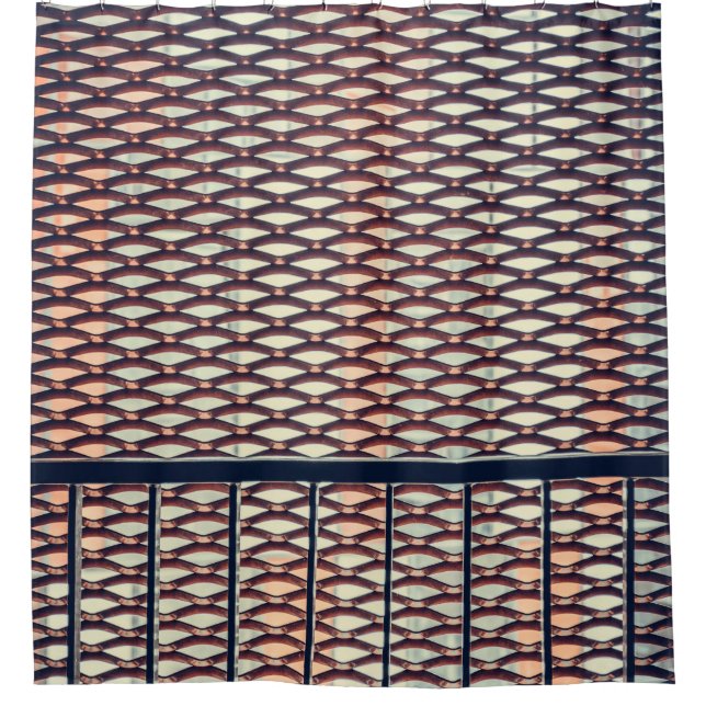 Rideaux De Douche Clôture en acier gris (Devant)