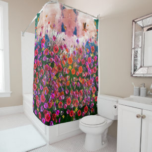Rideaux De Douche Cloud Angel Abstrait