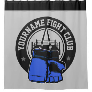 Rideaux De Douche Club de combat mixte d'arts martiaux MIXED MARTIAL