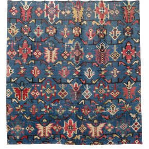 Rideaux De Douche Cobalt Blue Khyrdagyd :: Authentique du XIXe siècl