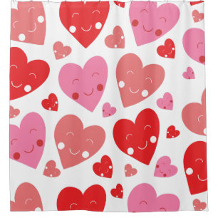 Rideaux De Douche Cœur d'amour