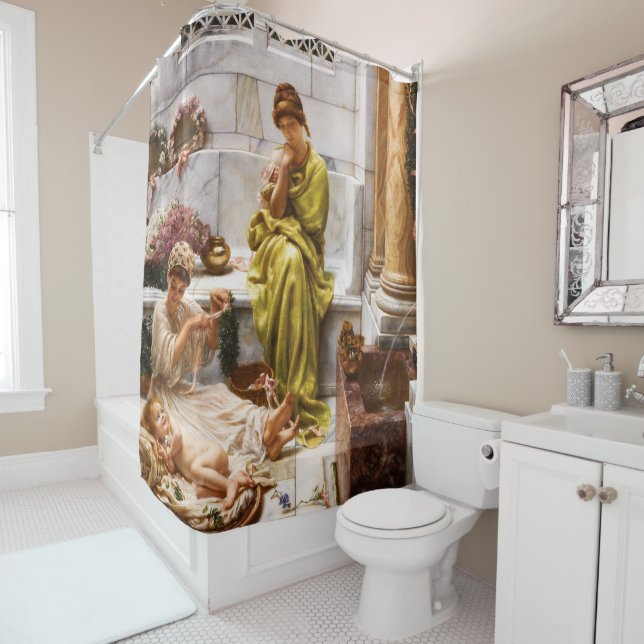 Rideaux De Douche Coin Du Marché (En situation)