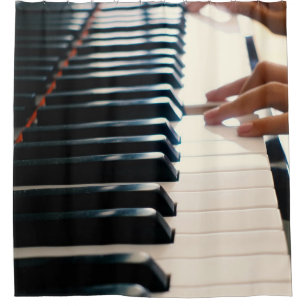 Rideaux De Douche Conception de piano cool