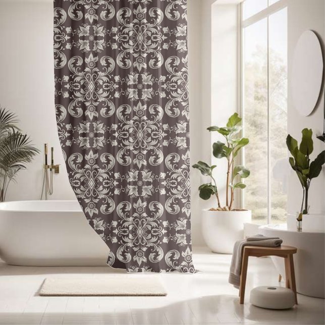 Rideaux De Douche Conception d'harmonie rustique (Créateur téléchargé)