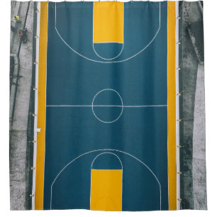Rideaux De Douche Conception géniale de basket-ball