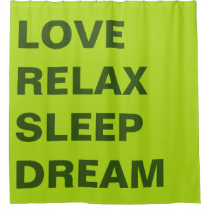 Rideaux De Douche Conception simple "rectangle vert ressort"