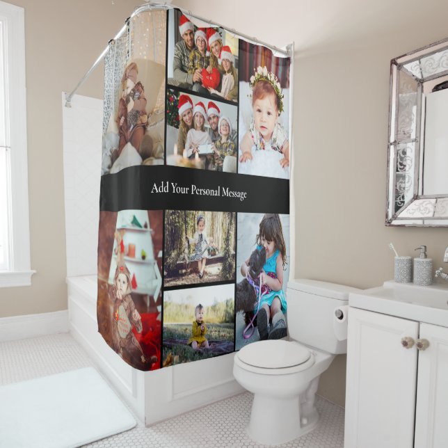 Rideaux De Douche Concevez votre propre collection de photos 8 (En situation)