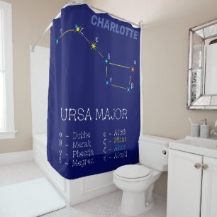 Rideaux De Douche Constellation Ursa major