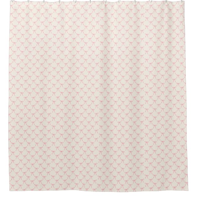 Rideaux De Douche Coquette rose (Devant)