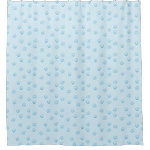 Rideaux De Douche Coquilles Saint-Jacques Contour Minimalisme