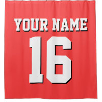 Coral Red White Sports Jersey Team Jersey