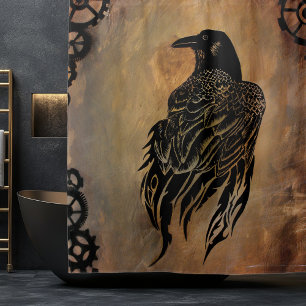 Rideaux De Douche Corbeau