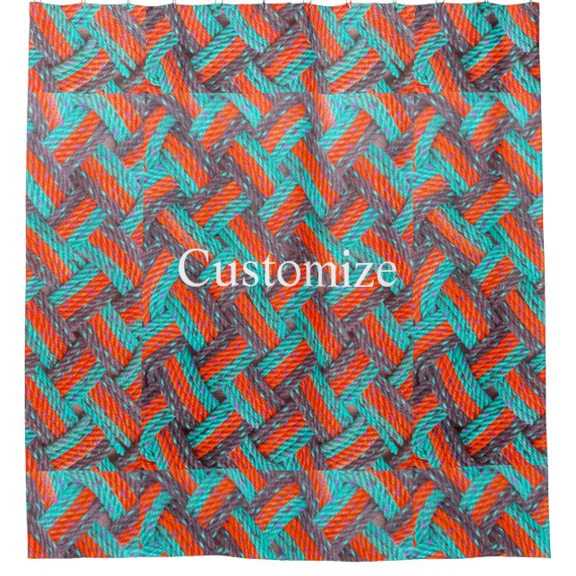 Rideaux De Douche Corde nautique Mat Thunder_Cove (Devant)