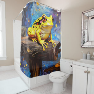 Rideaux De Douche Costa Rica Poison Dart Grenouille rideaux douche