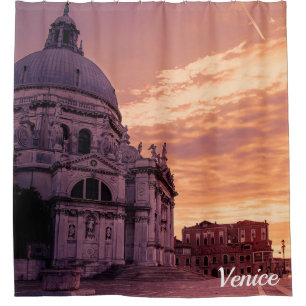 Rideaux De Douche Coucher de soleil sur la basilique de Venise