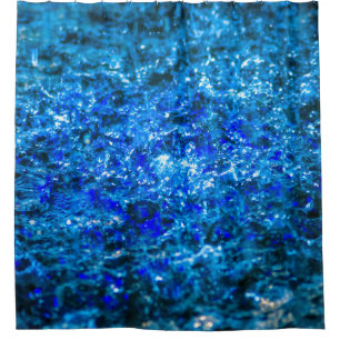 Rideaux De Douche Couleur d'eau - Indigo