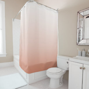Rideaux De Douche couleur pastel printanier rose pâle