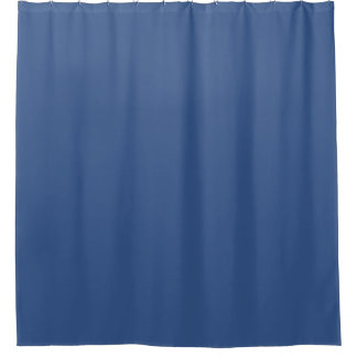 Rideaux De Douche Couleur uni bleu clair classique