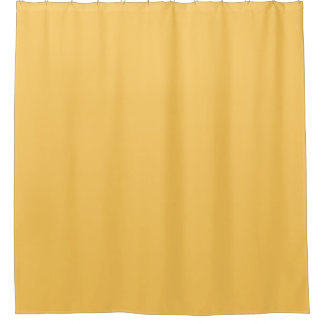 Rideaux De Douche Couleur uni jaune or - Couleur tendance 2025