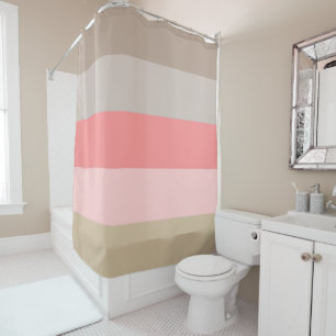 Rideaux De Douche Couleurs du coquillage de cône