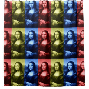 Rideaux De Douche Couleurs primaires de Mona Lisa