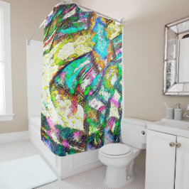 Rideaux De Douche Couleurs vives - Rustique et rugueux comme roughca