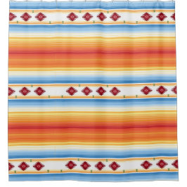 Rideaux De Douche Couverture traditionnelle de Serape de Mexicain