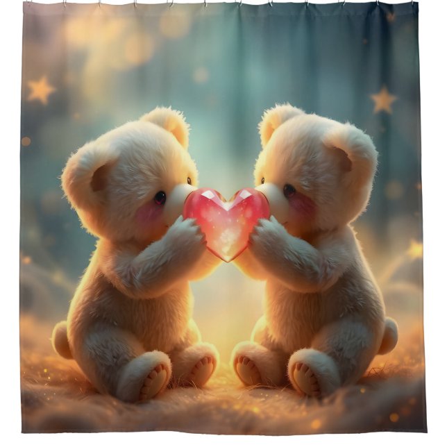 Rideaux De Douche Cozy Companions -  (Devant)