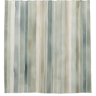 Rideaux De Douche Crème turquoise bleue Sage vert Distressed