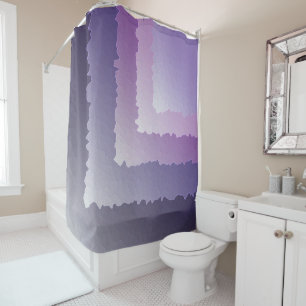 Rideaux De Douche cristaux violets