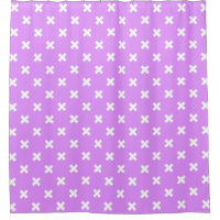 Croix blanches sur lilas