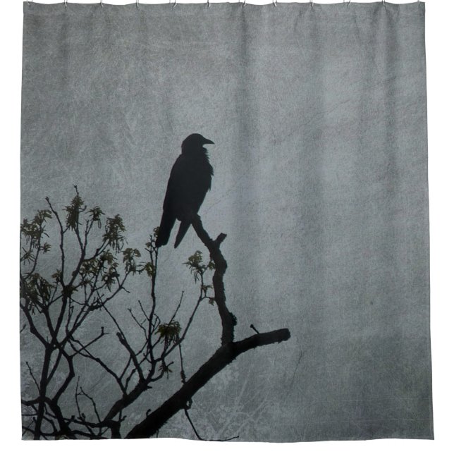 Rideaux De Douche Crow Majestic (Devant)