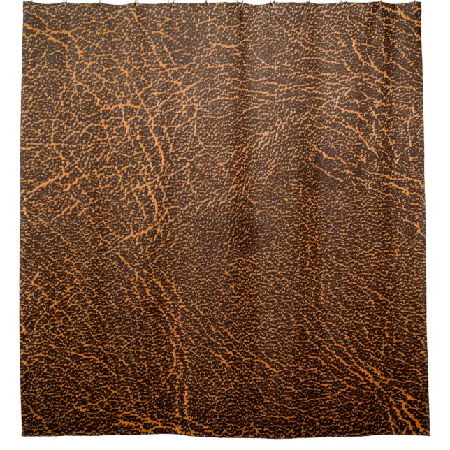 Rideaux De Douche Cuir Brown naturel : Arrière - plan texturé (Devant)