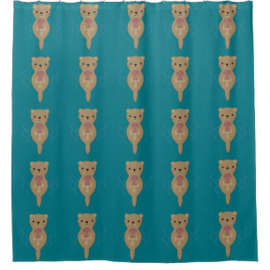 Rideaux De Douche Cute Otter