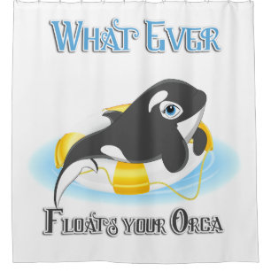 Rideaux De Douche Cute What Ever Flotte ton Orca